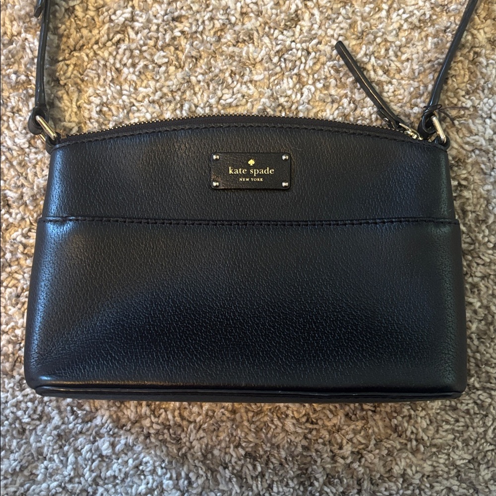 Kate Spade Grove Street Millie Black Leather Crossbody
Bag
